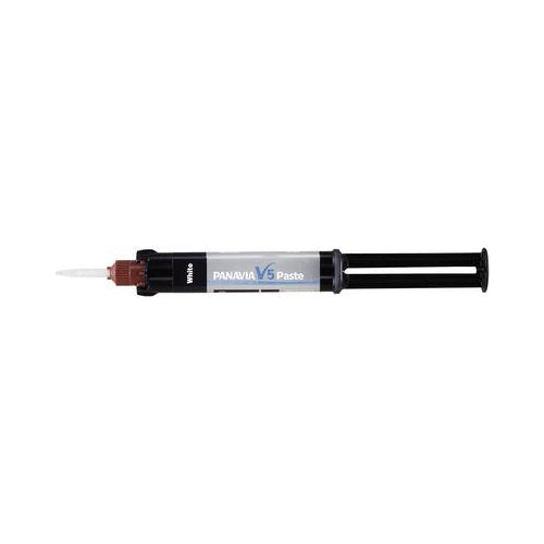 Kuraray 3614EU PANAVIA V5 Paste Universal Resin Cement Syringe 4.6 mL White Kuraray 3614EU PANAVIA V5 Paste Universal Resin Cement Syringe 4.6 mL White